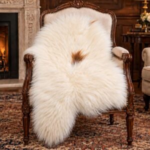 celandic Sheepskin Rug, Soft Long Wool #C733