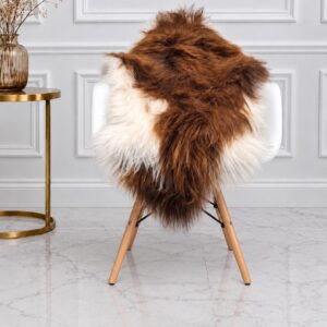 VIP Icelandic Sheepskin Rug, Soft Long Wool #C778