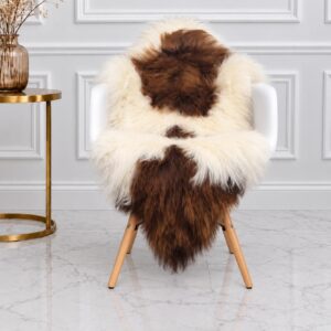 Icelandic Sheepskin Rug, Soft Long Wool #C794