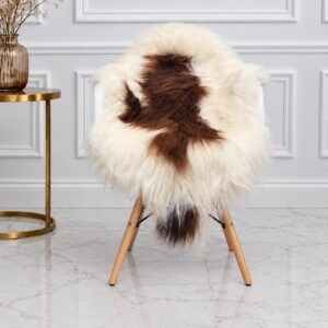 Icelandic Sheepskin Rug, Soft Long Wool #C795